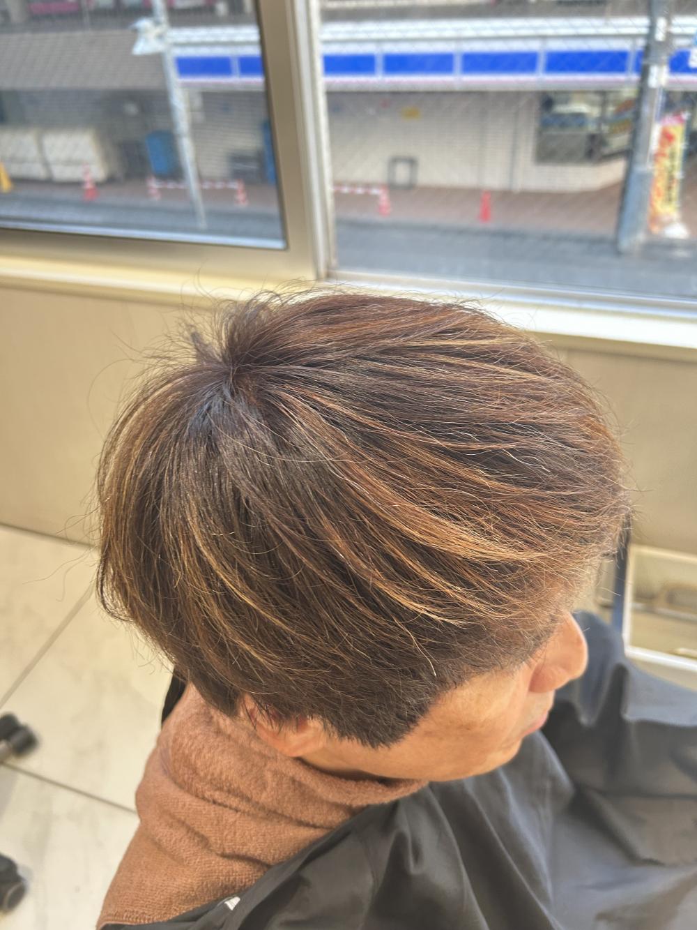 大人メンズハイライト