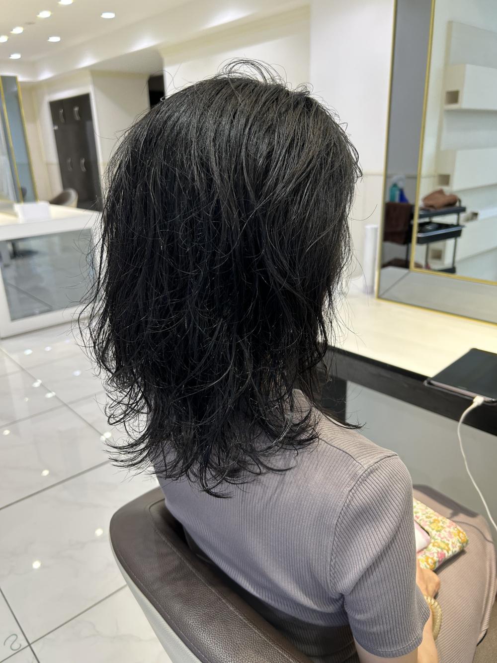 デジタルパーマレイヤーカット