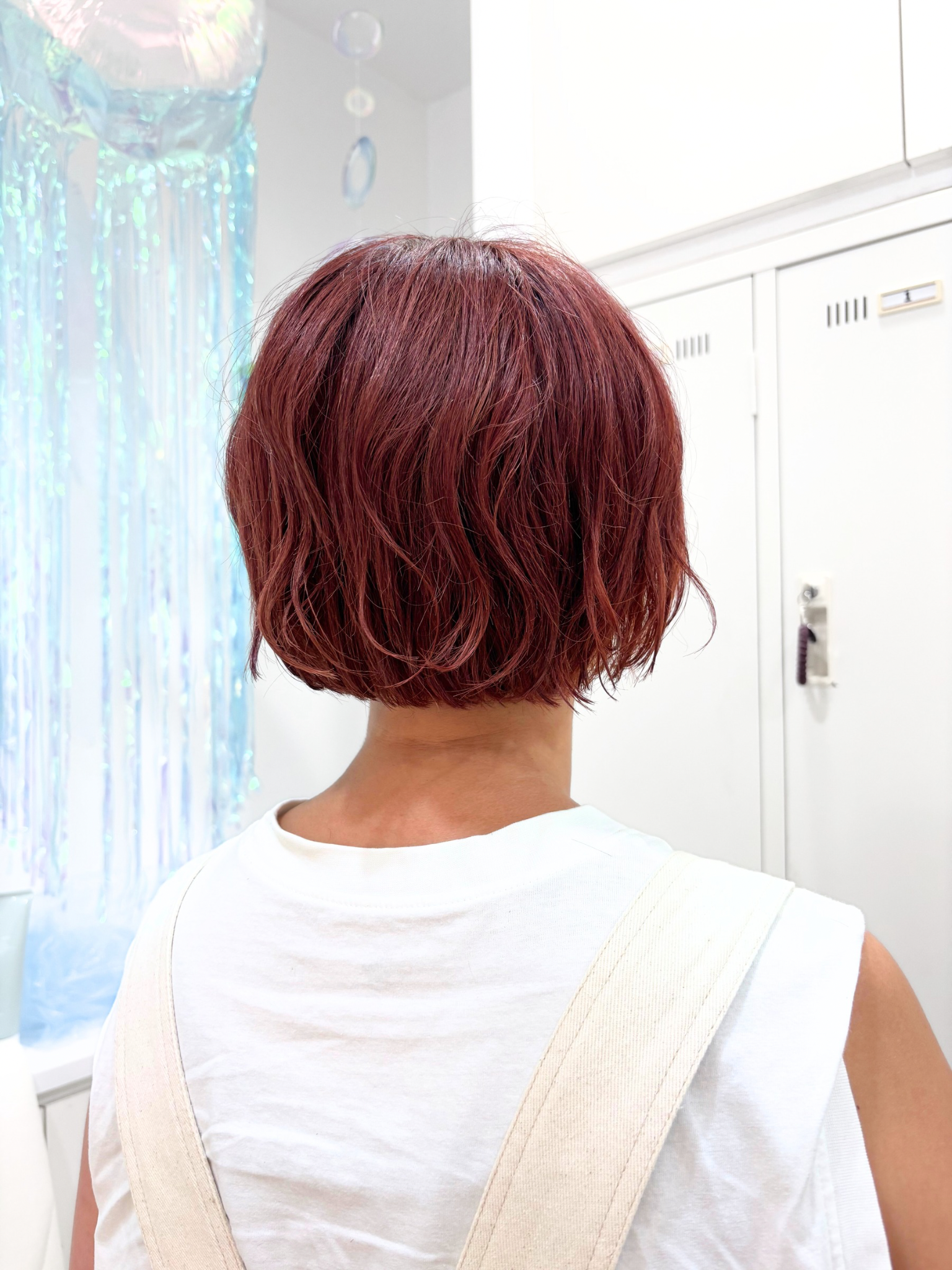 ブリーチありピンクオレンジカラー｜サブ写真②