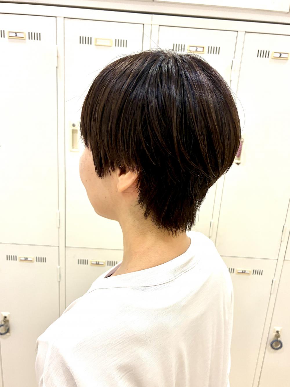 大人マッシュショート