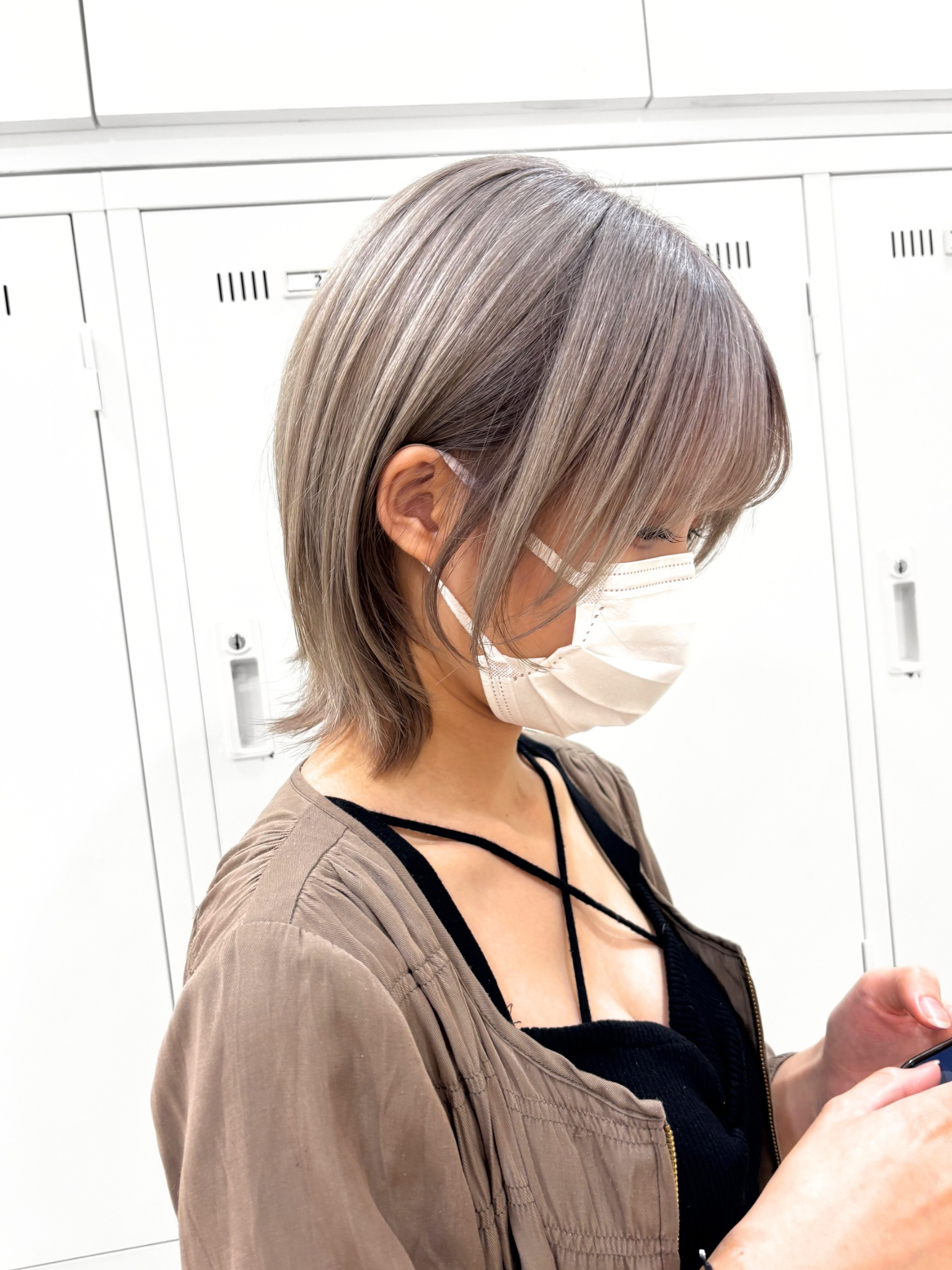 アッシュグレーカラー｜サブ写真②