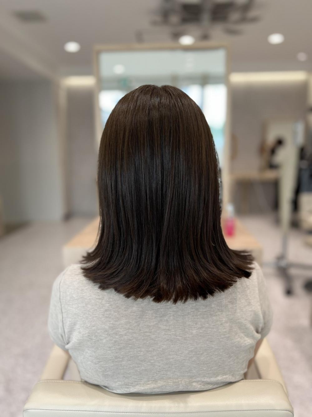 外ハネボブ×髪質改善矯正｜サブ写真②