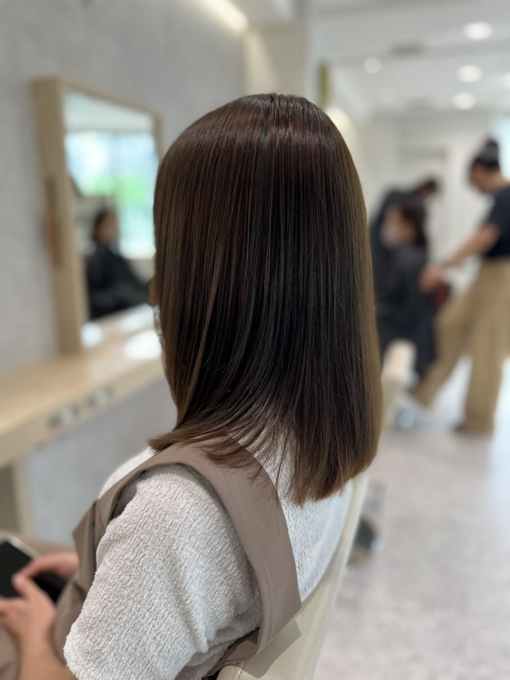 艶髪縮毛矯正｜サブ写真③
