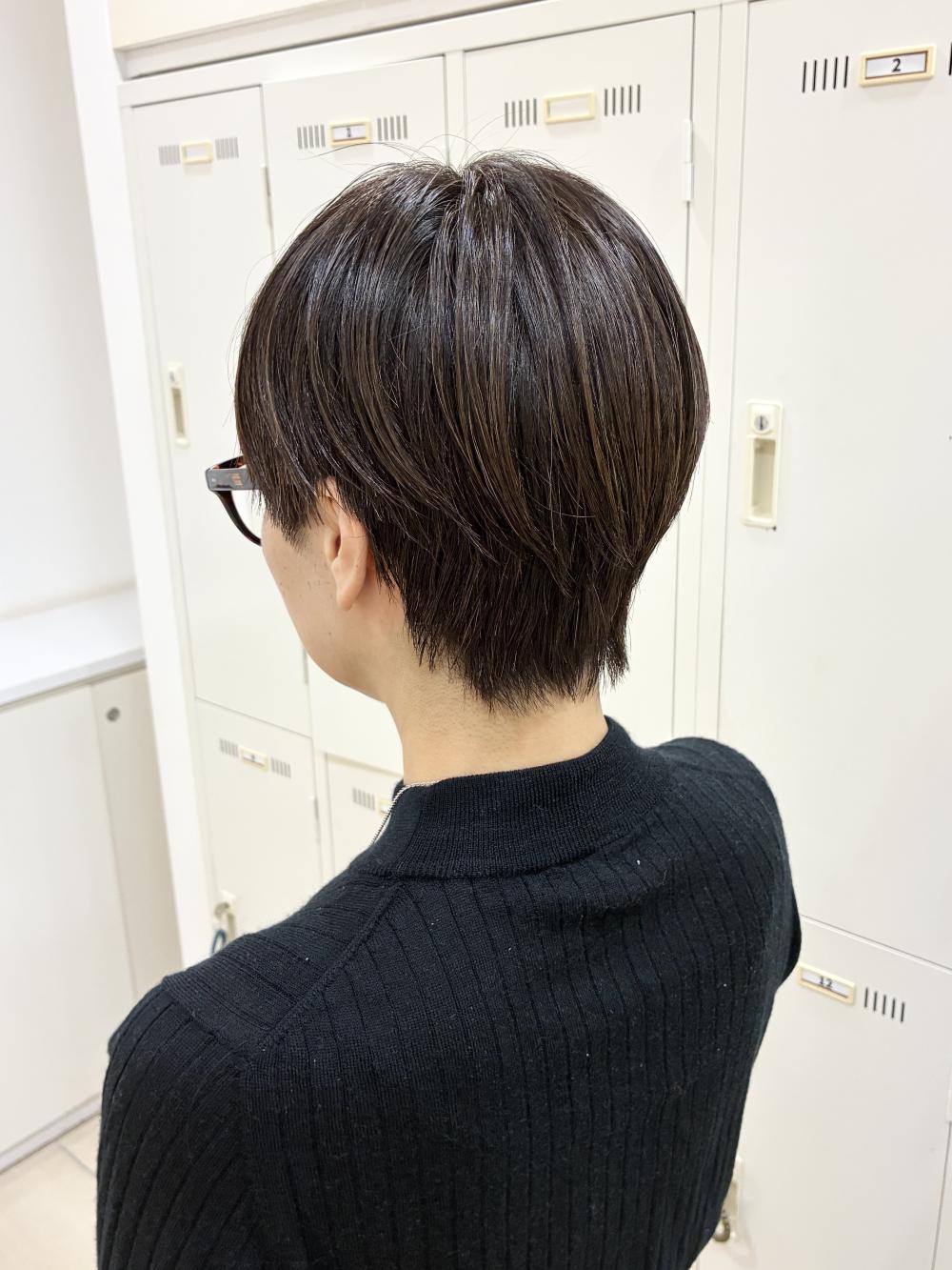 大人マッシュショート
