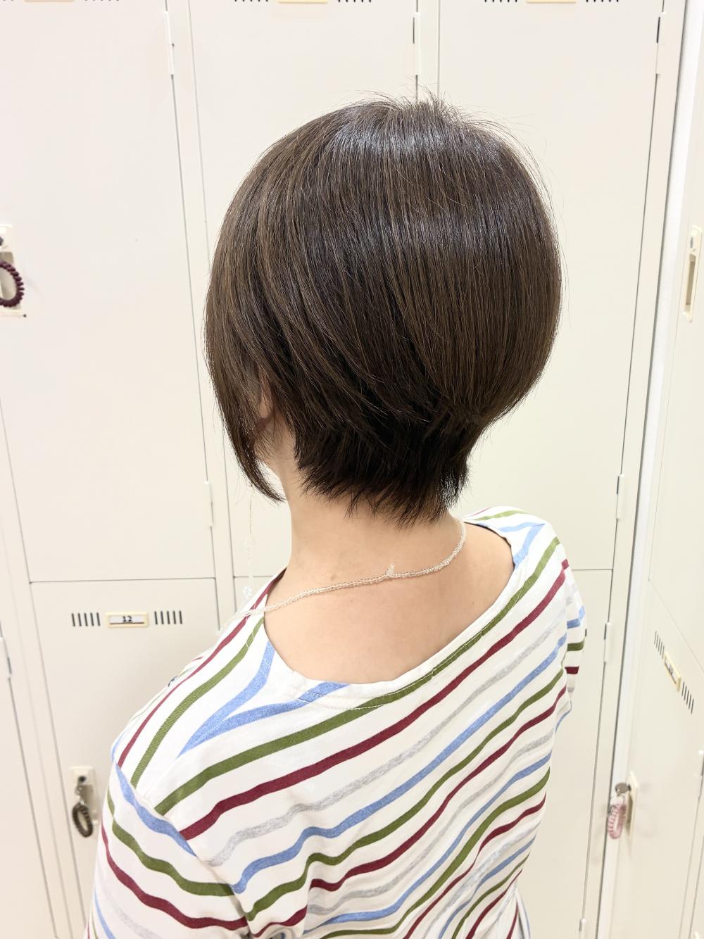 アシンメトリーショート