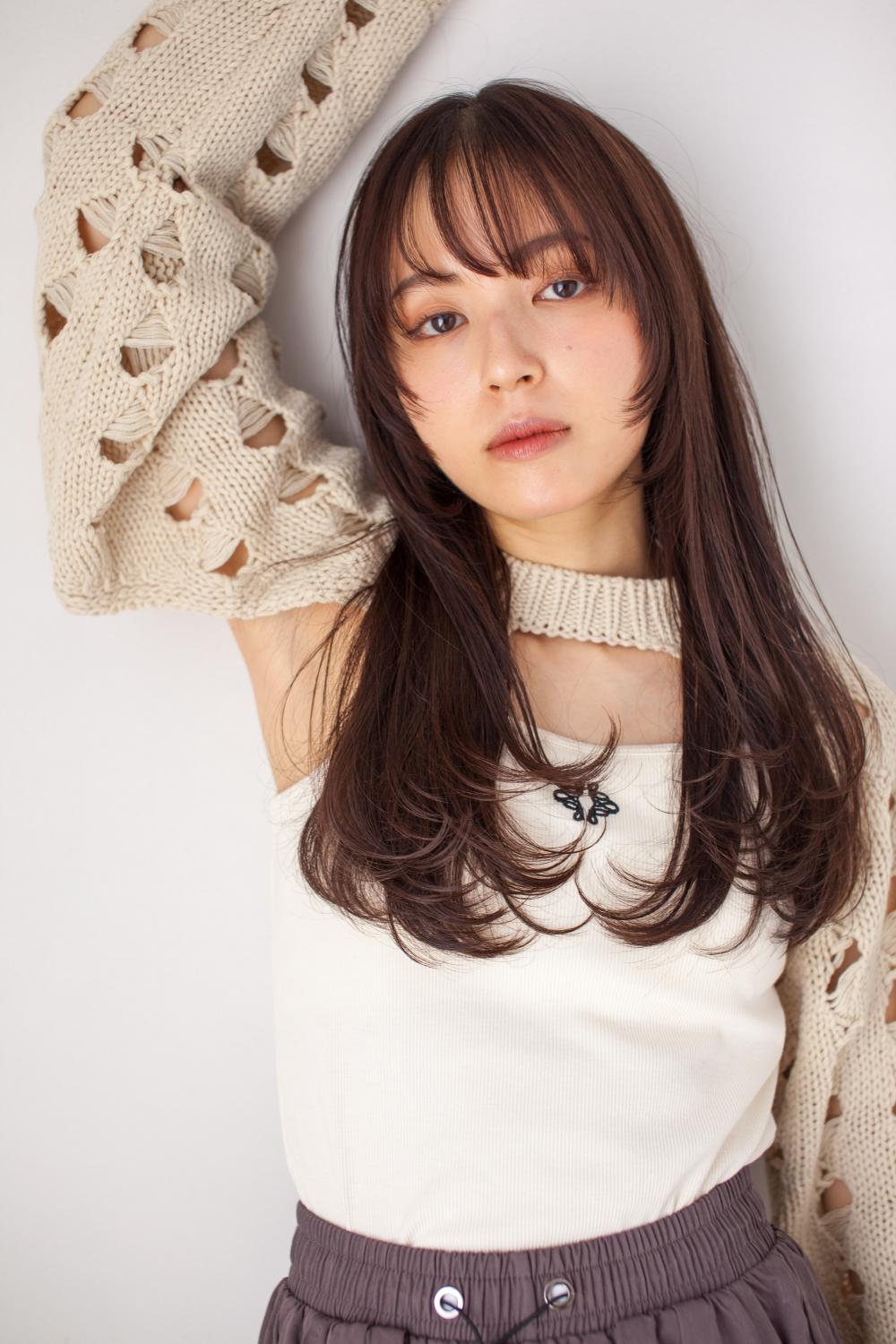 ストレートロングレイヤー