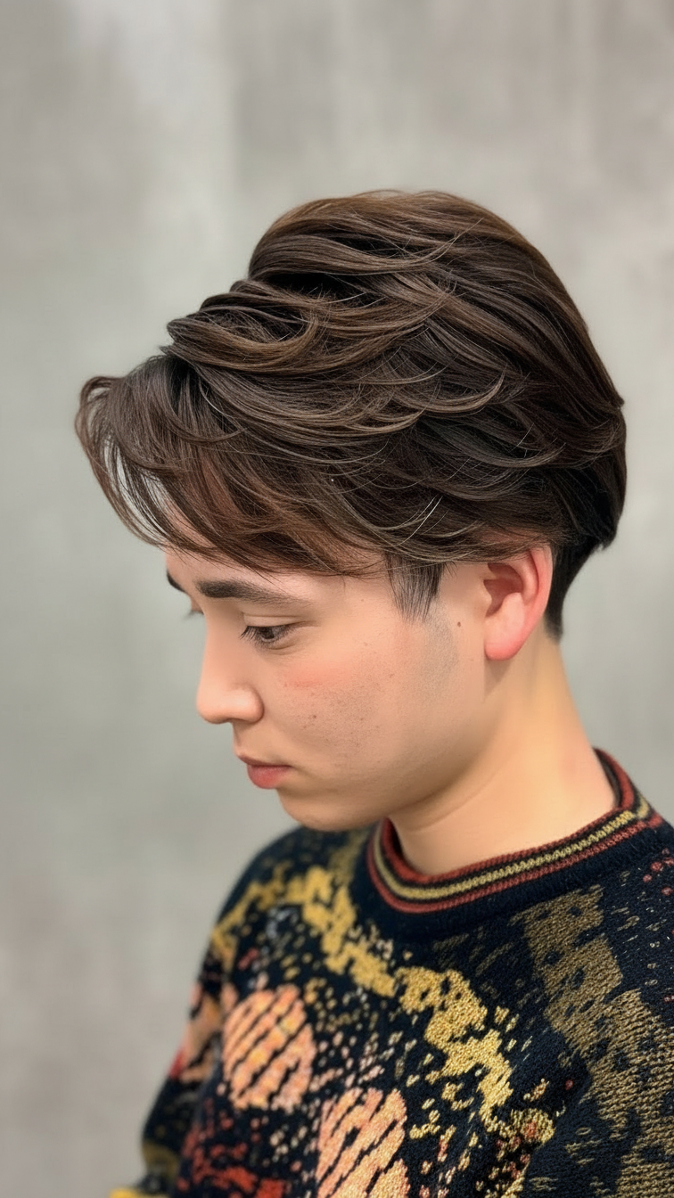 【メンズ指名No.1／竹永】再現性◎毛流れニュアンスパーマ
