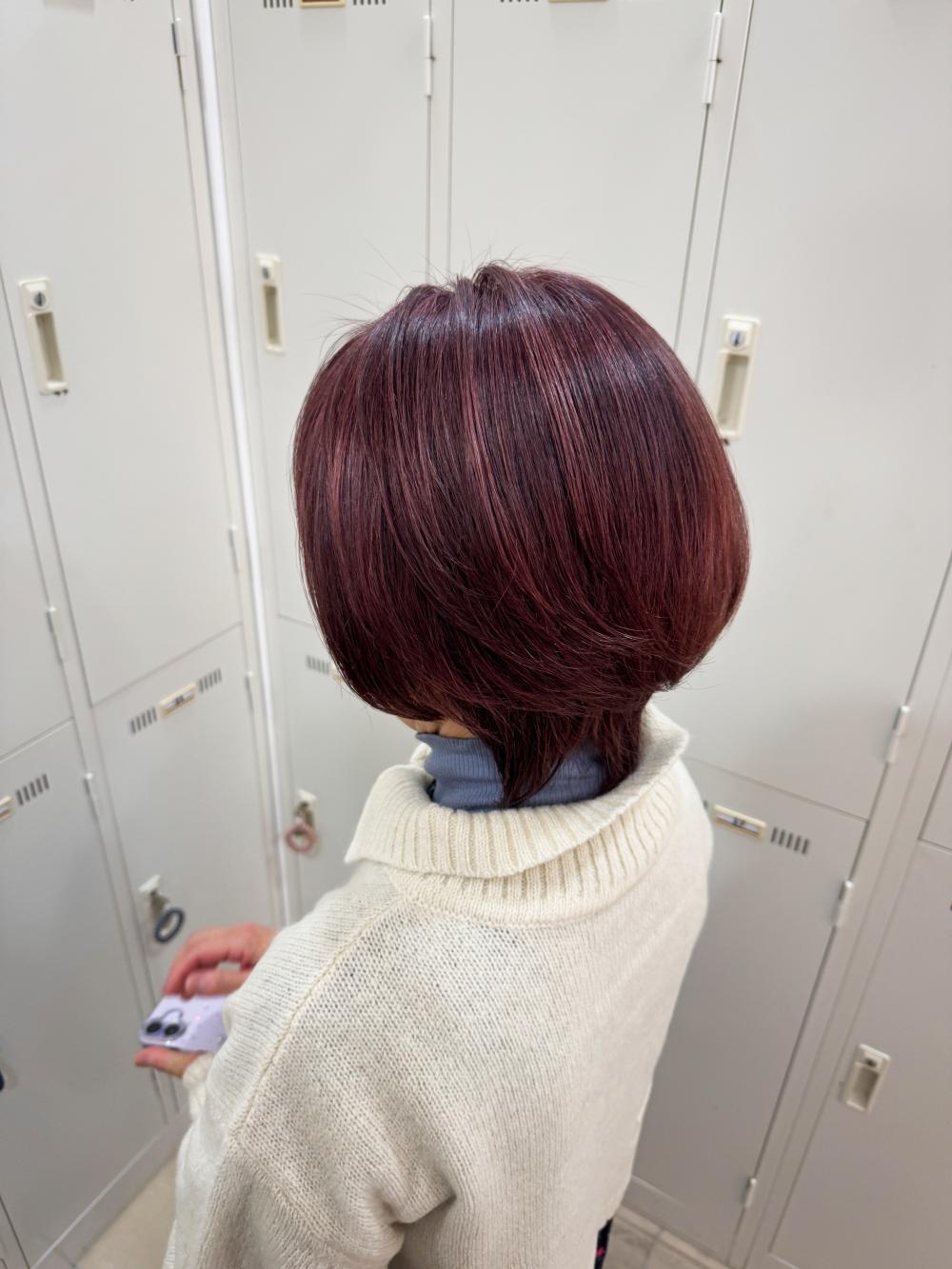 ピンクハイライト