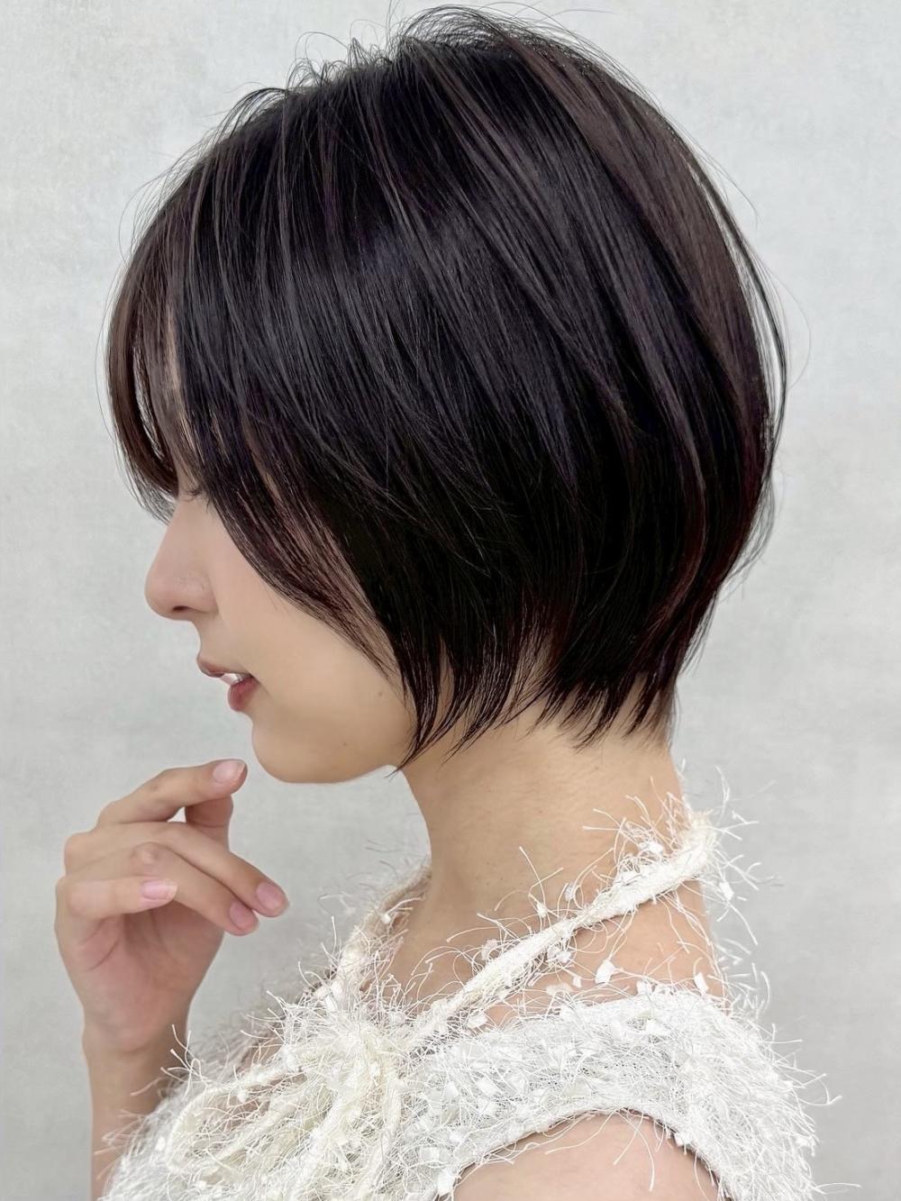 ショート/ボブ/髪質改善/脱白髪染め/白髪ぼかしハイライト｜サブ写真③