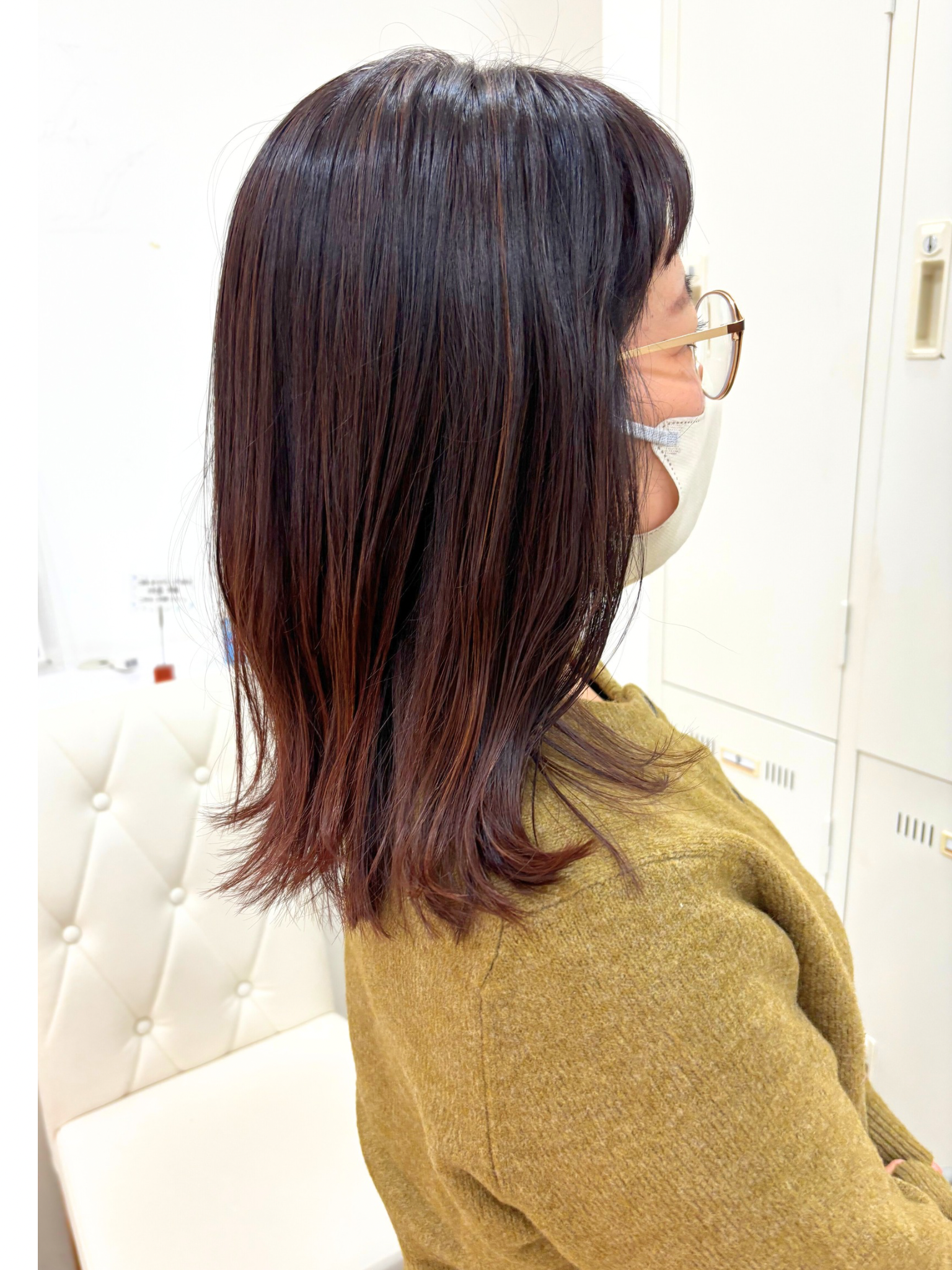 控えめグラデーション　ハイライト｜サブ写真②