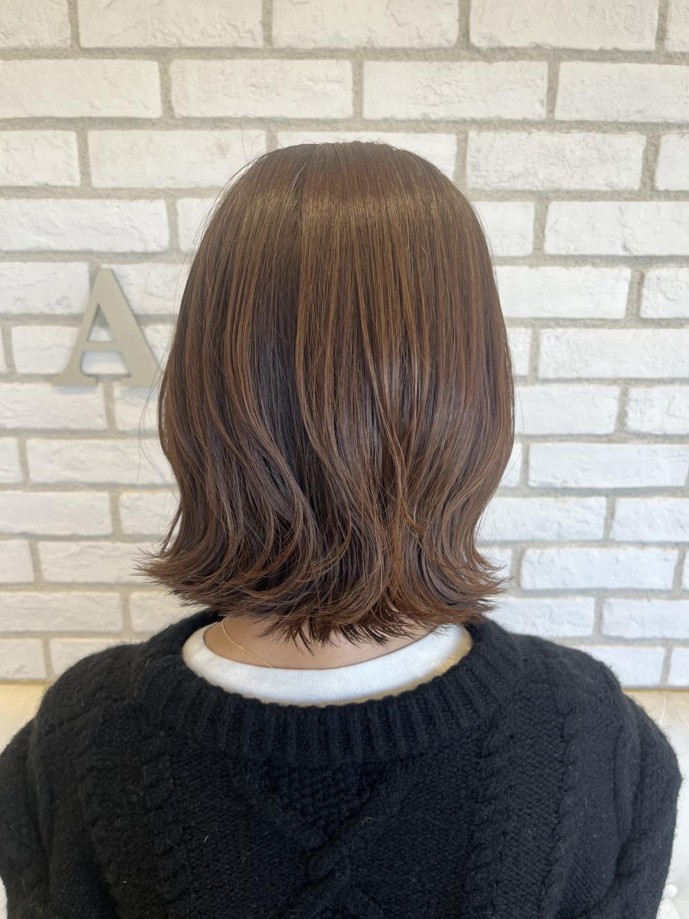 切りっぱなしボブ