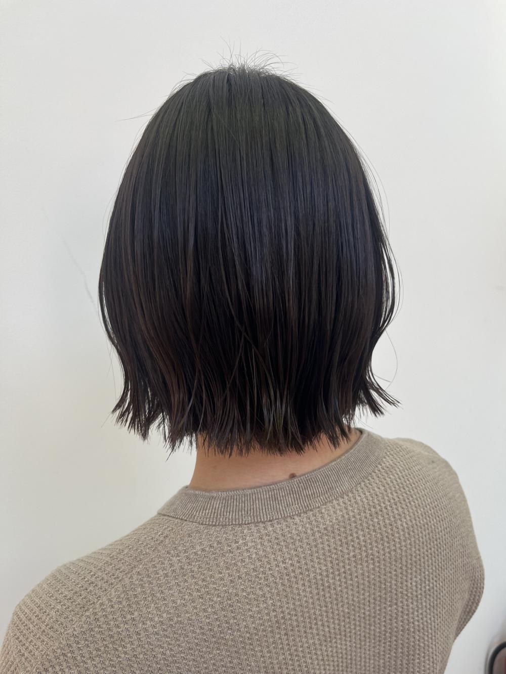 切りっぱなしミニボブ｜サブ写真②