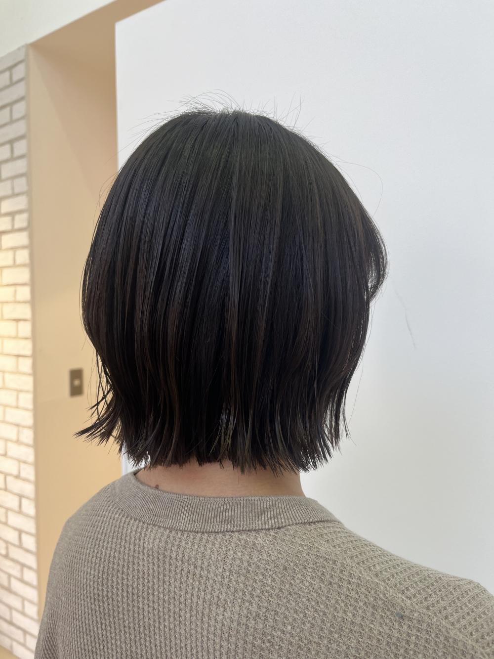 切りっぱなしミニボブ｜サブ写真③