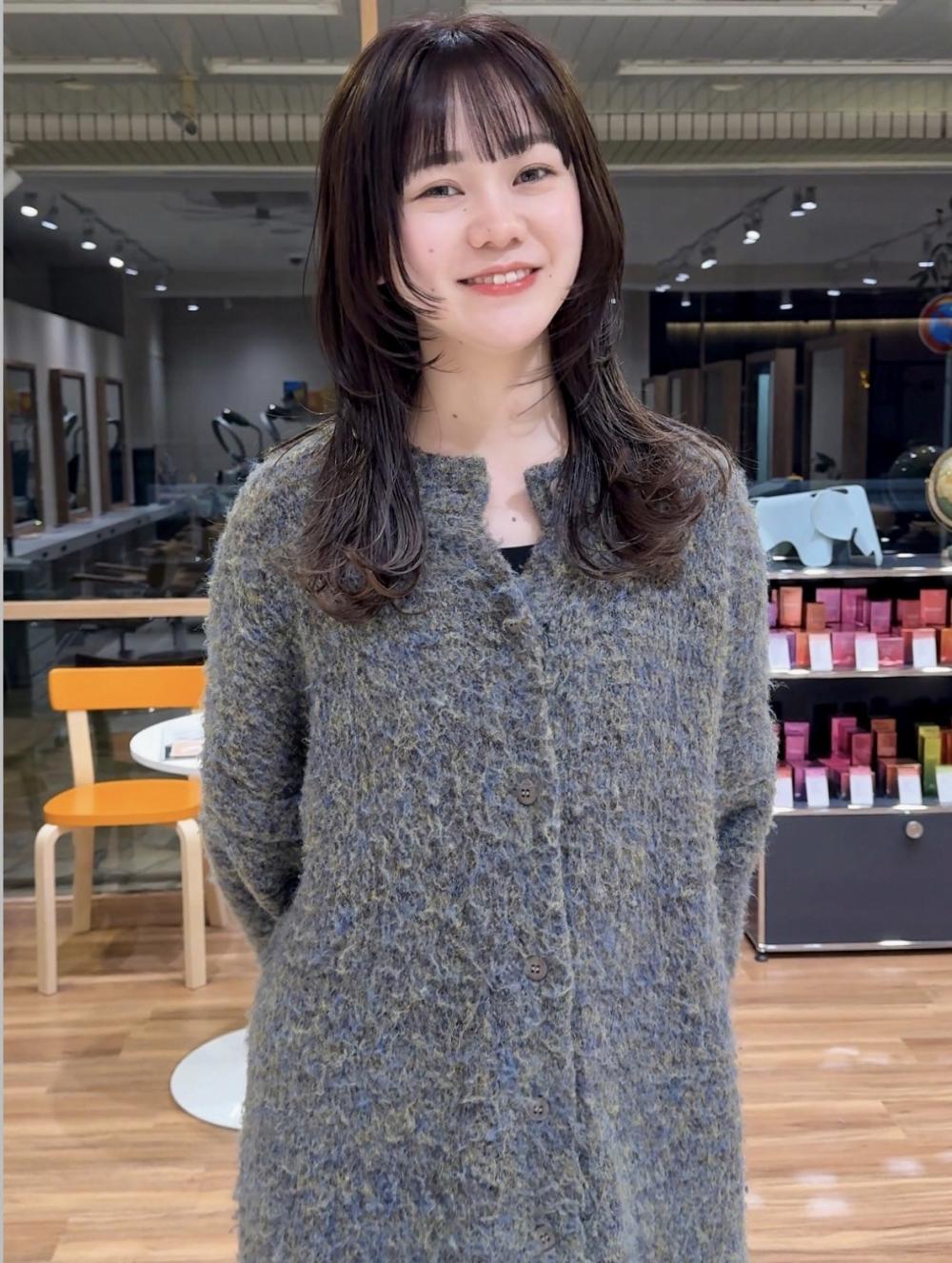 巻かなくても可愛いハッシュカット