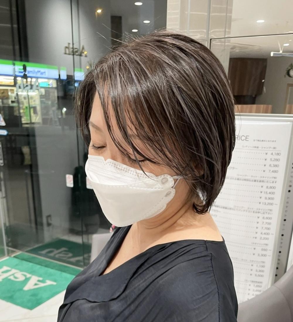 白髪ぼかし