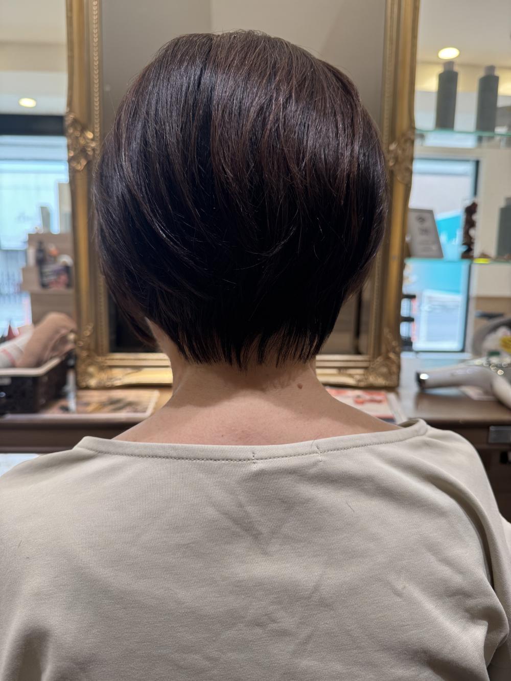 丸みショート
