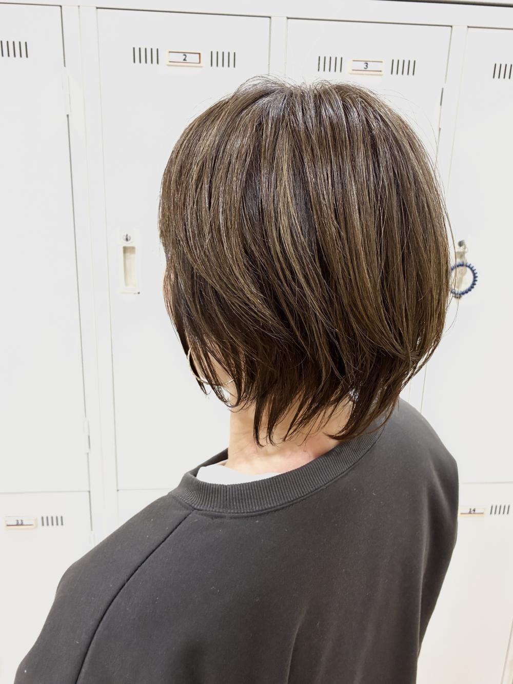 ハイライトで白髪ぼかし｜サブ写真②