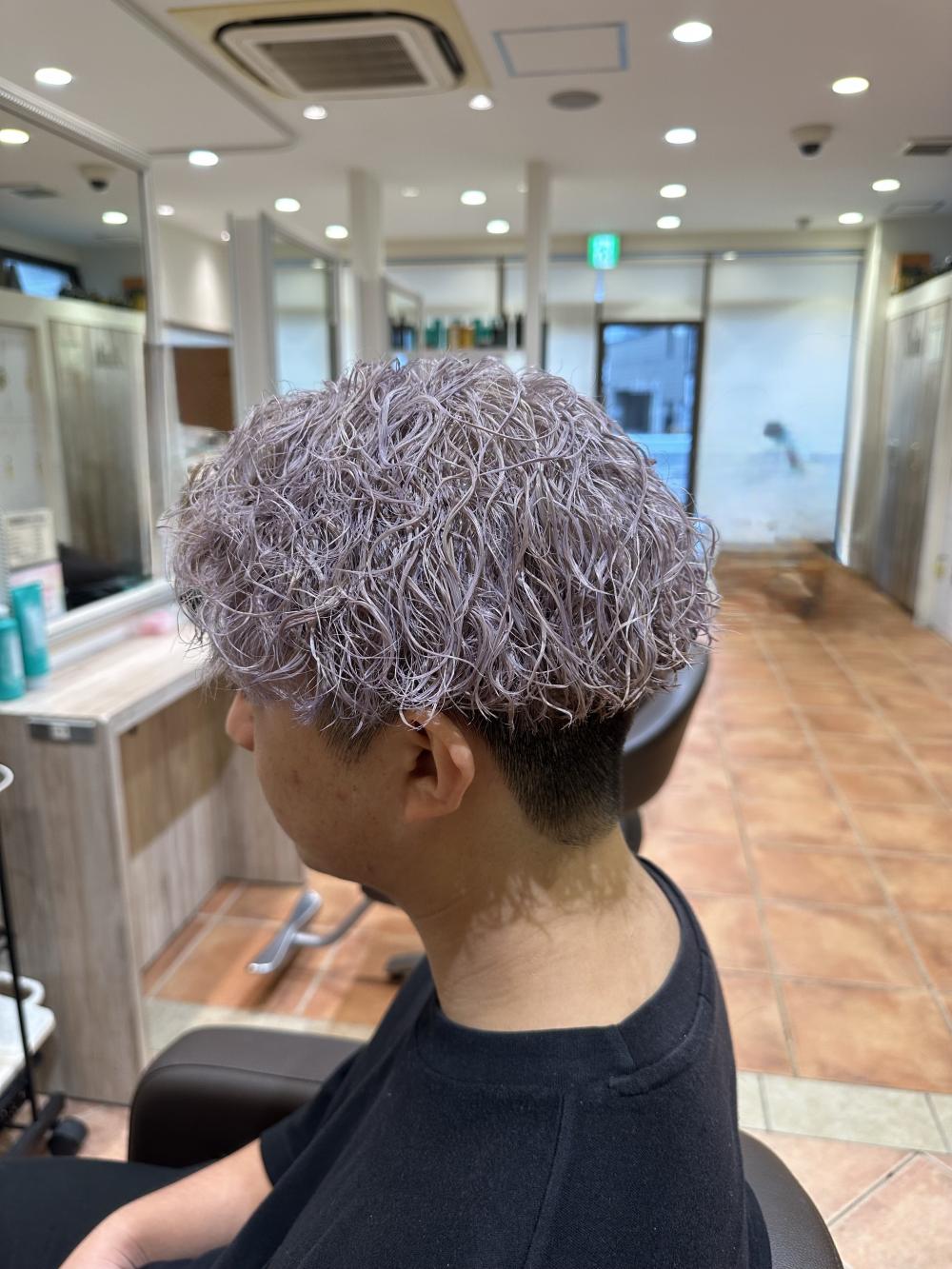 ブリーチケアパーマ