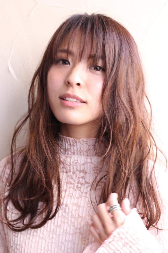 『大人かわいい柔らかロング』