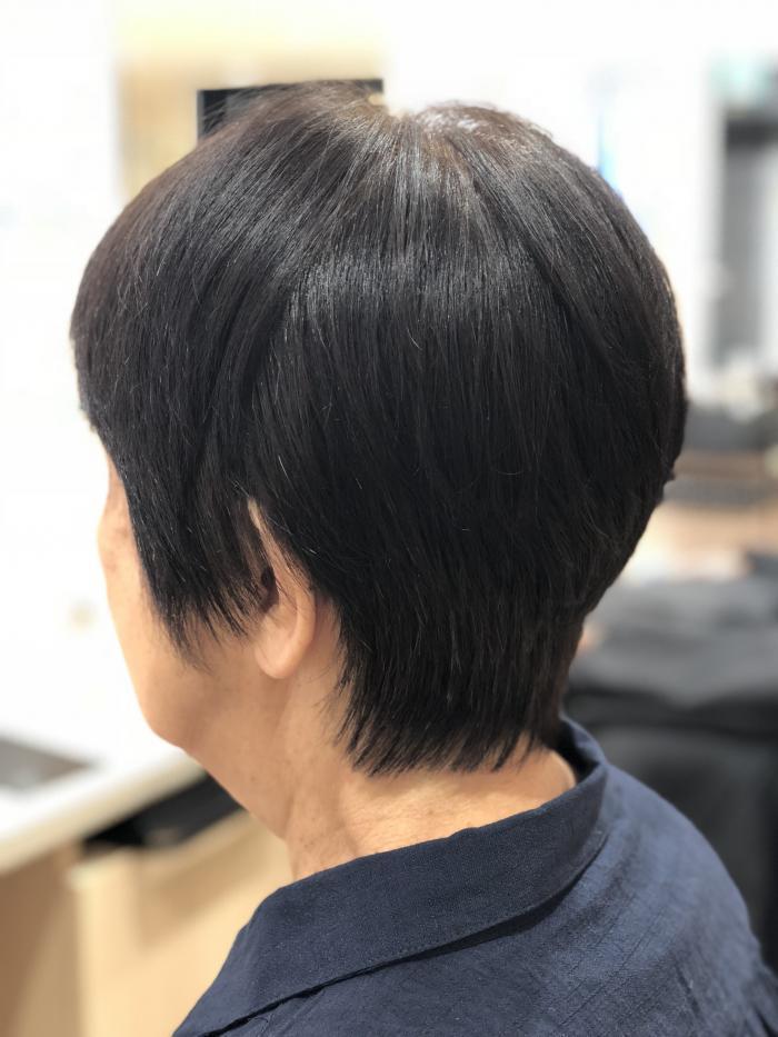 大人ショート耳出し｜サブ写真②
