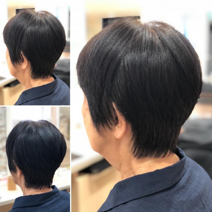 大人ショート耳出し｜サブ写真③