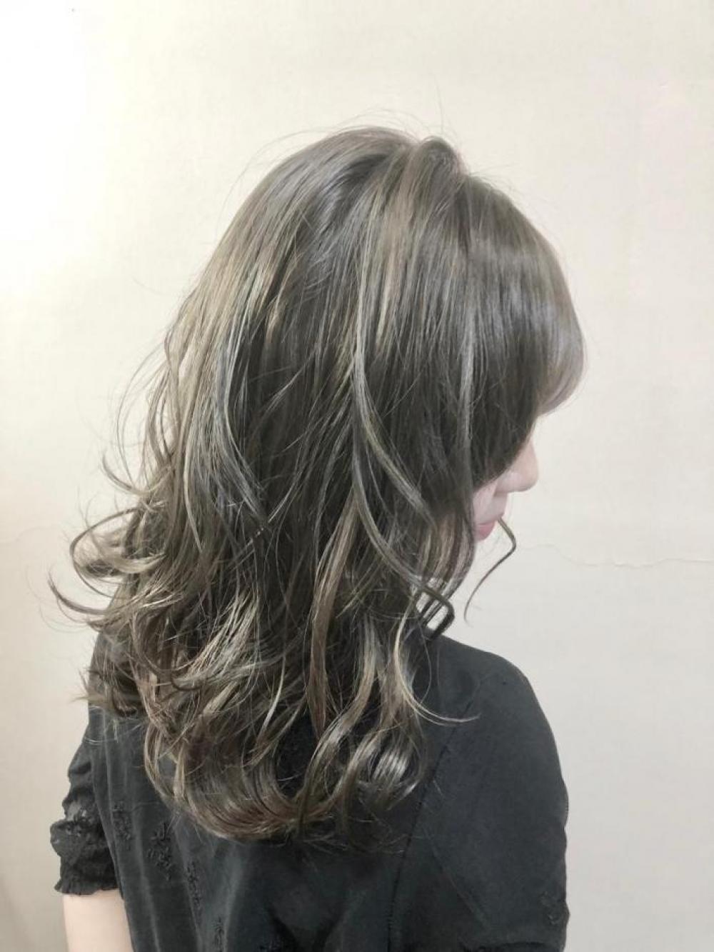ダメージレス クリアブルージュヘアカラー