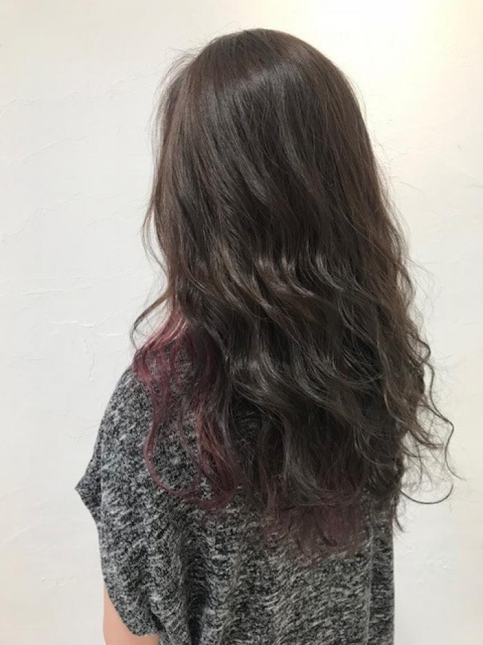 pail　gray×violet