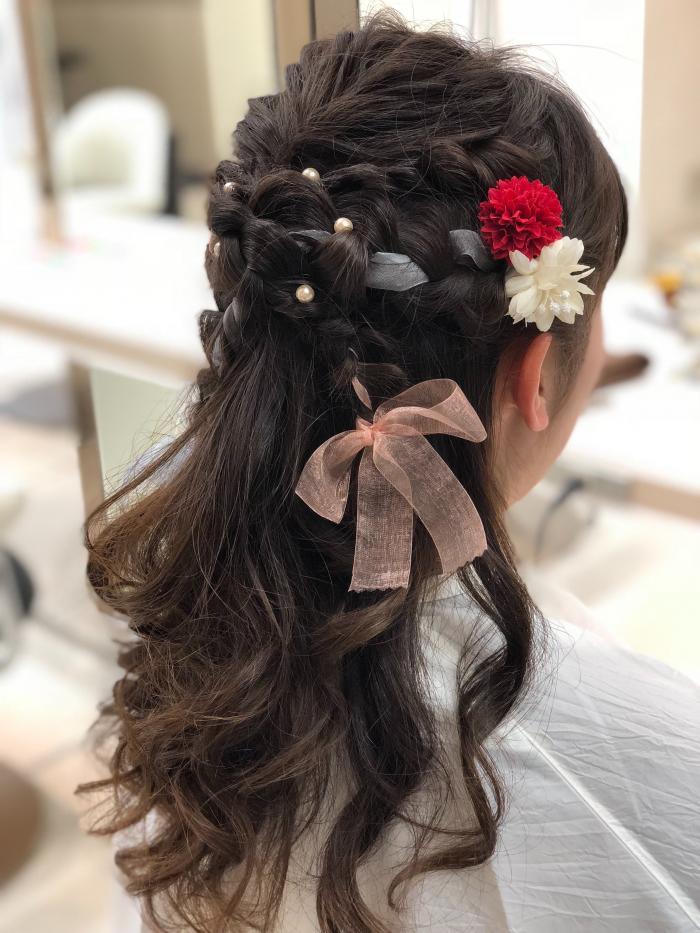 【お客様Style】卒業式ヘアアレンジ