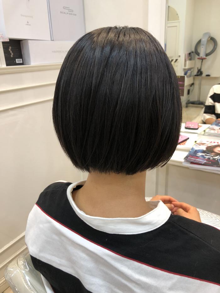 縮毛矯正ボブ