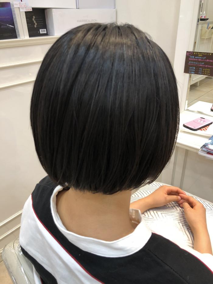 縮毛矯正ボブ｜サブ写真③