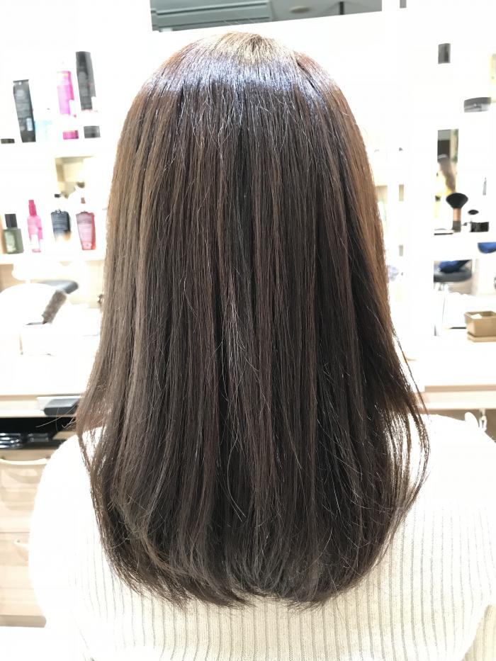 ナチュラルストレートミディアム