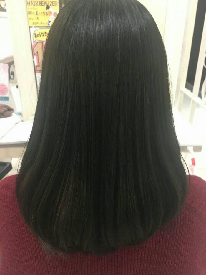 キラキラつやつや！トリートメント縮毛矯正