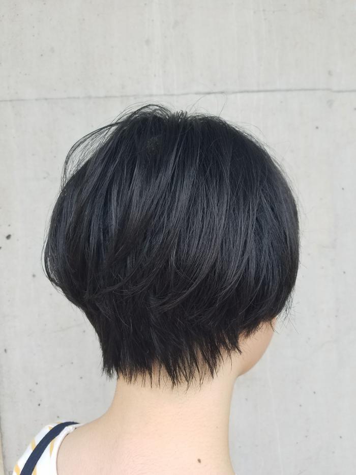 すっきりマッシュショート