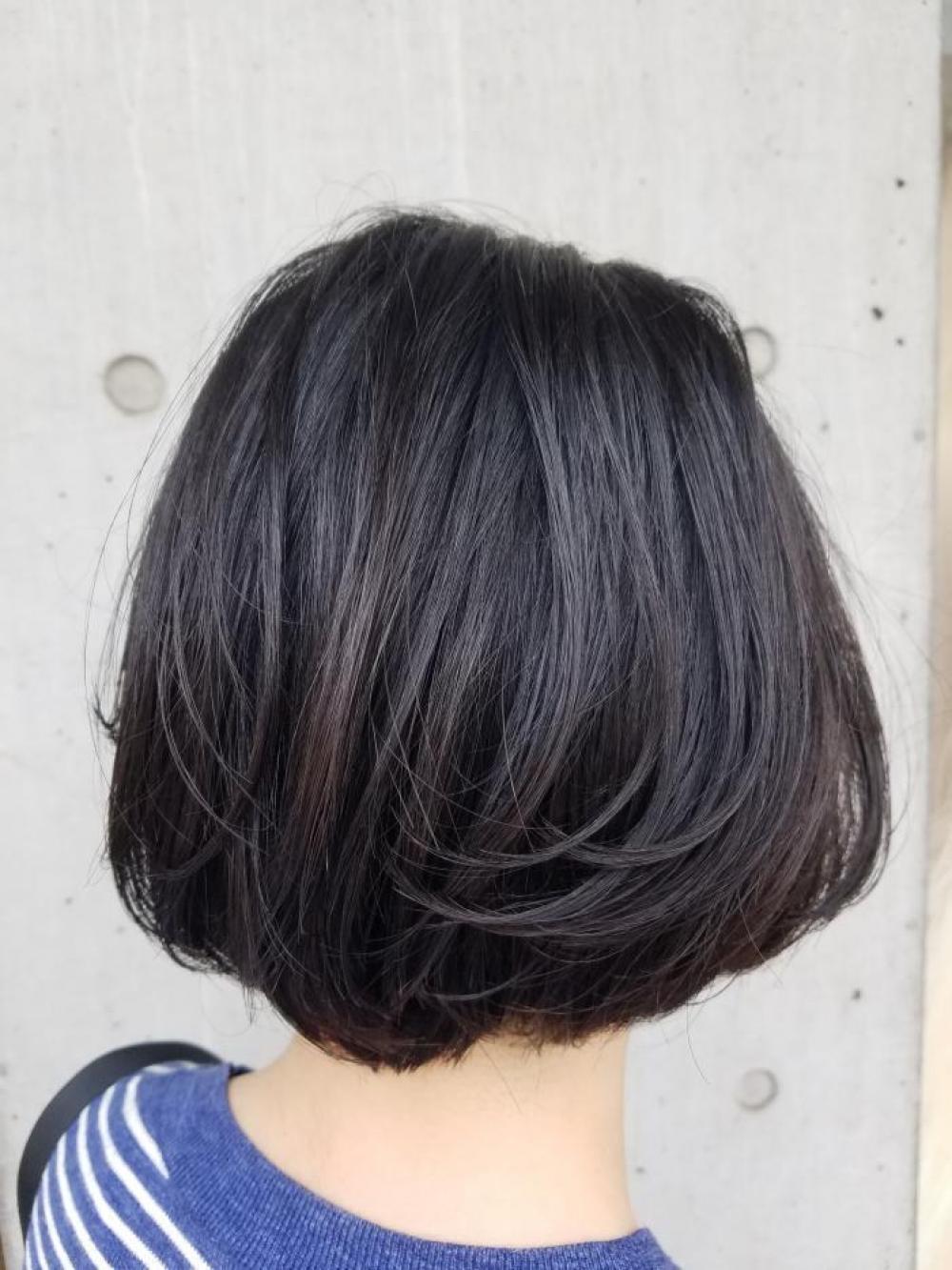 ふんわりボブスタイル