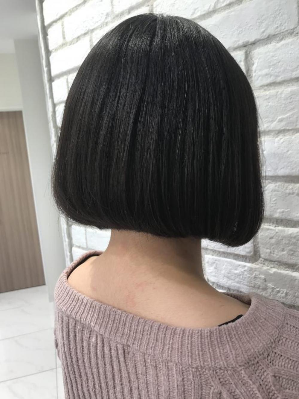 ワンレン前下がりボブ｜サブ写真③