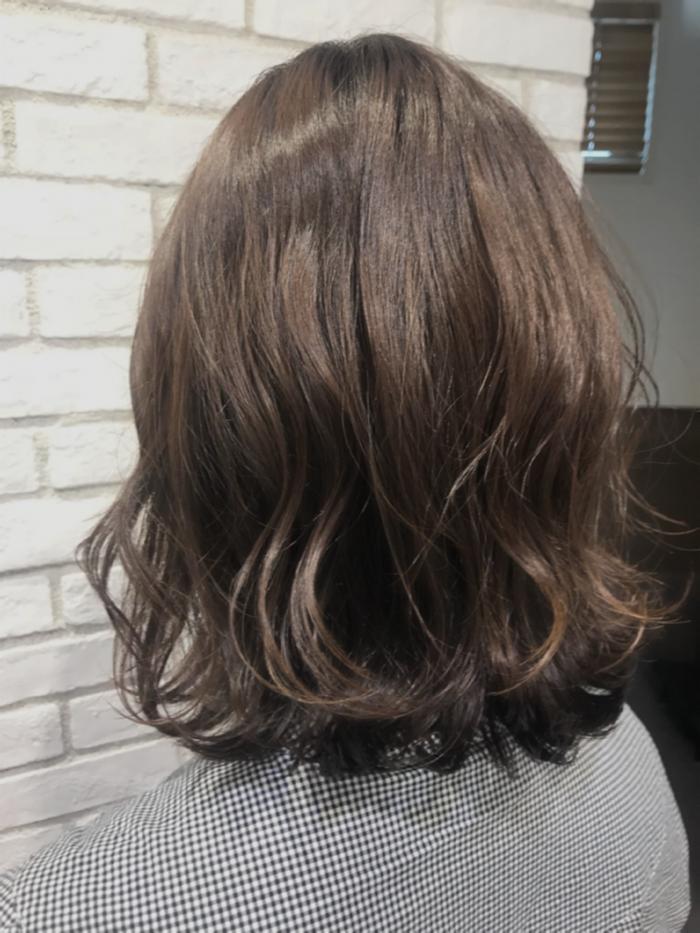 伸ばしかけボブ✖︎アディクシーカラー｜サブ写真②
