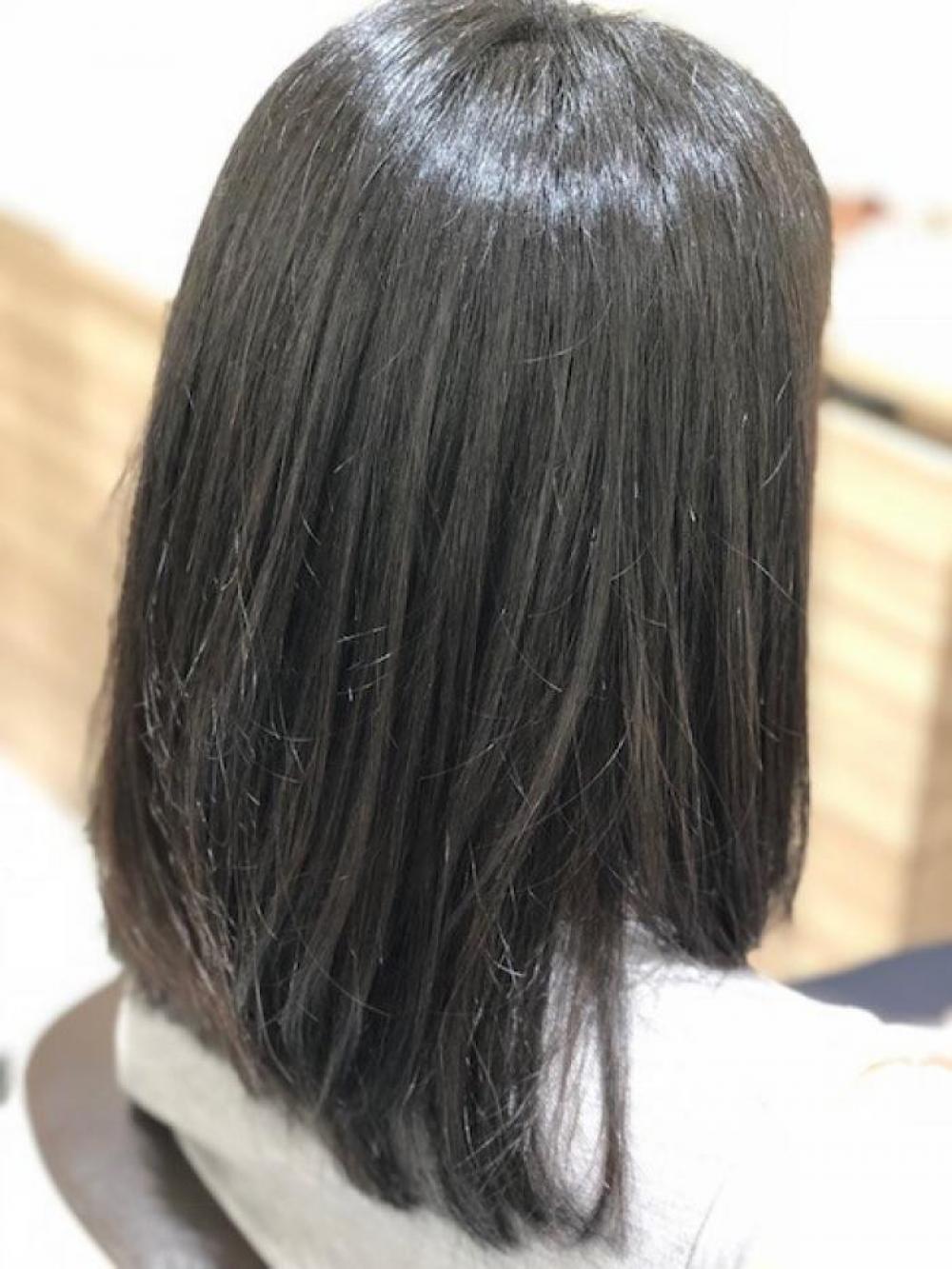 ナチュラルさらツヤストレート