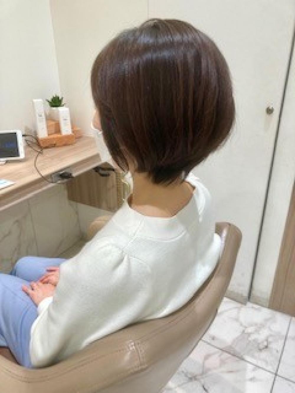 大人キレイショートボブ