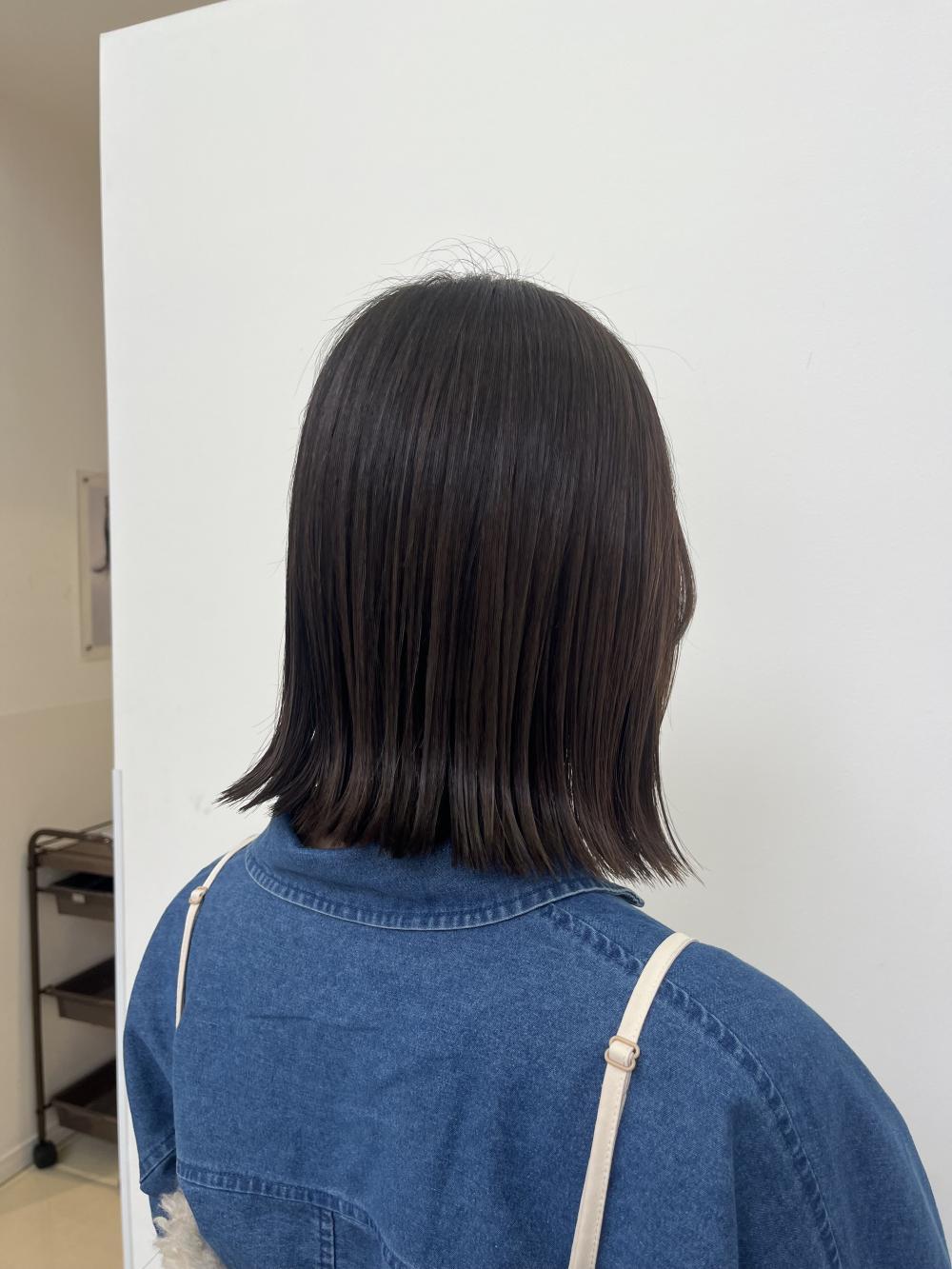 切りっぱなしボブ｜サブ写真③