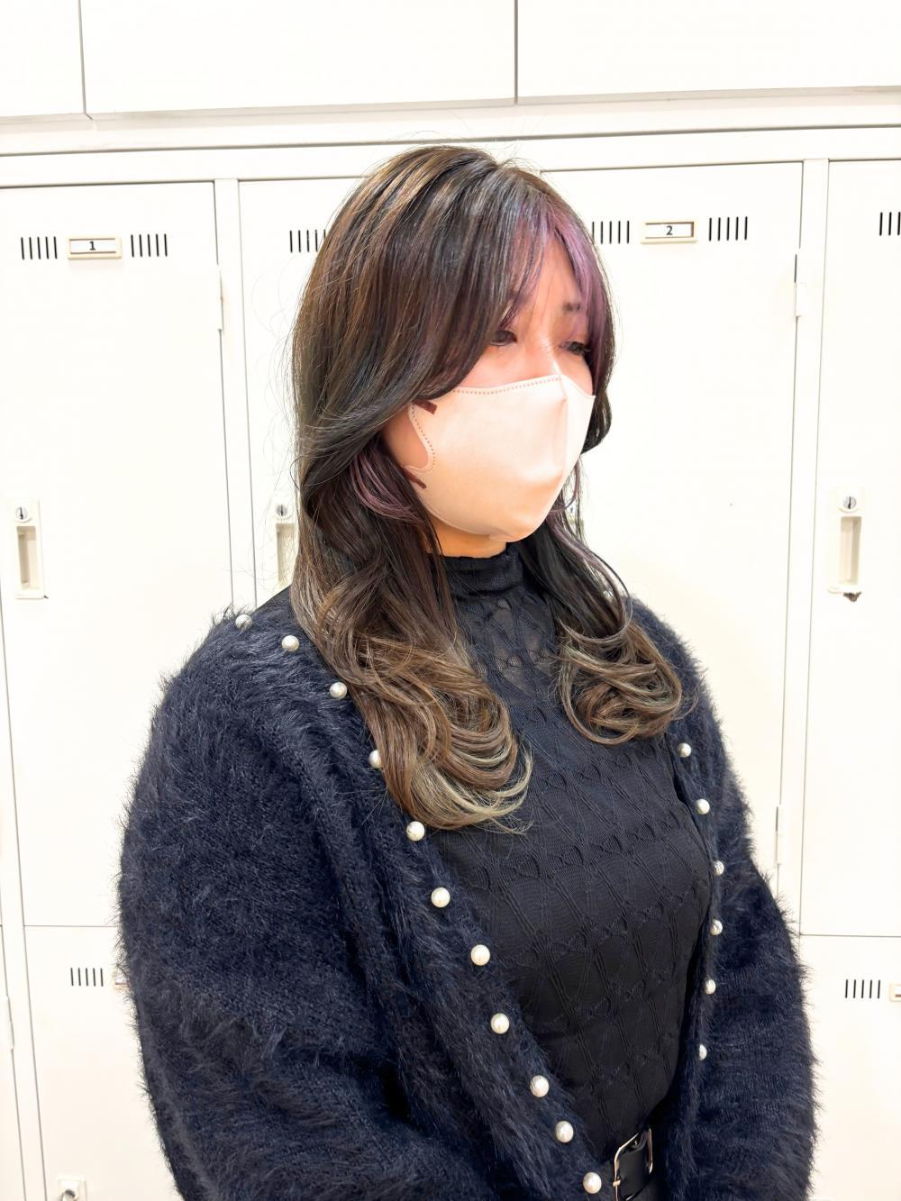 ラベンダーピンク　レイヤーカット｜サブ写真③
