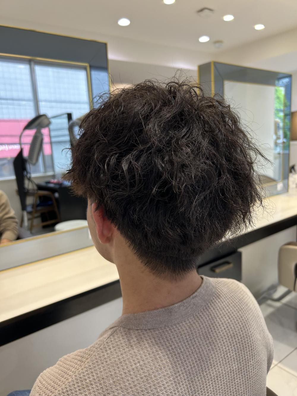 メンズツイストスパイラルパーマ｜サブ写真②
