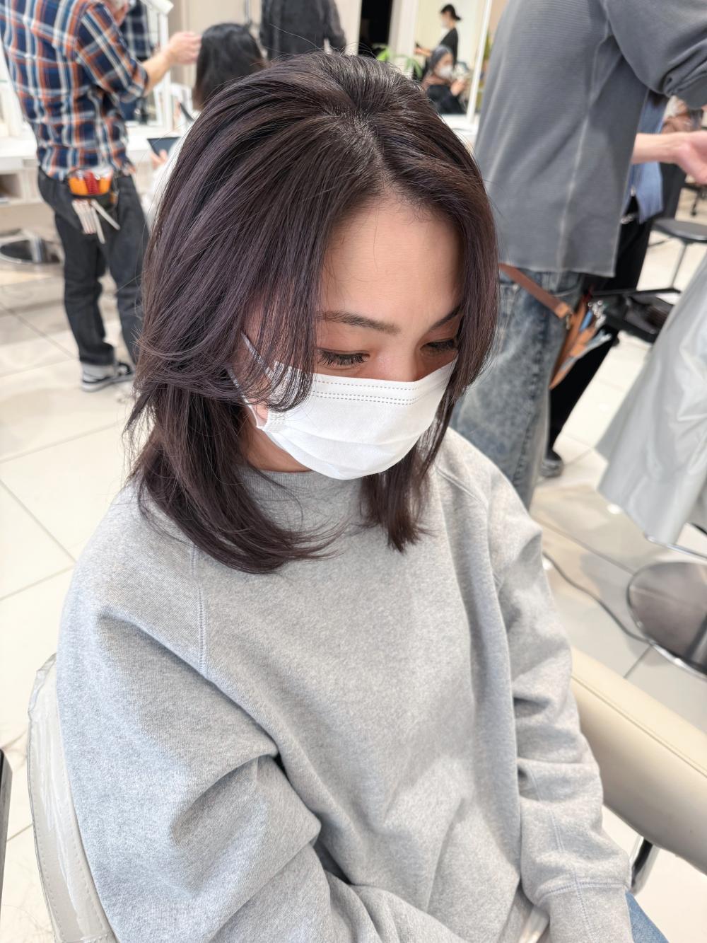 ＼髪質改善/抜け感レイヤー/シアーグレージュ/30代／｜サブ写真③