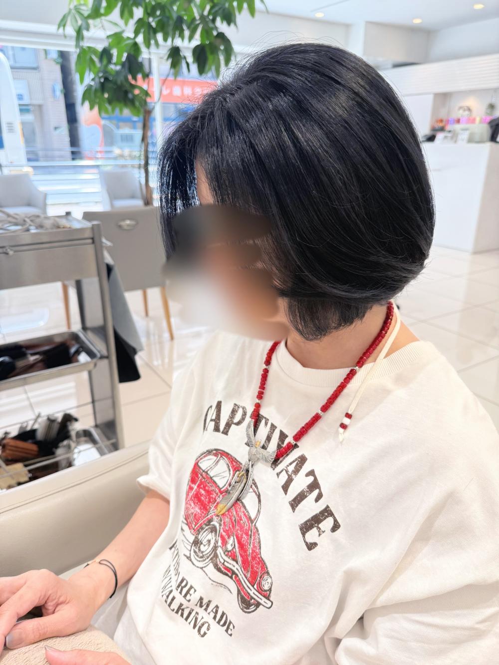 ＼大人ボブ/ブルージュ/白髪ぼかし/50代／｜サブ写真②