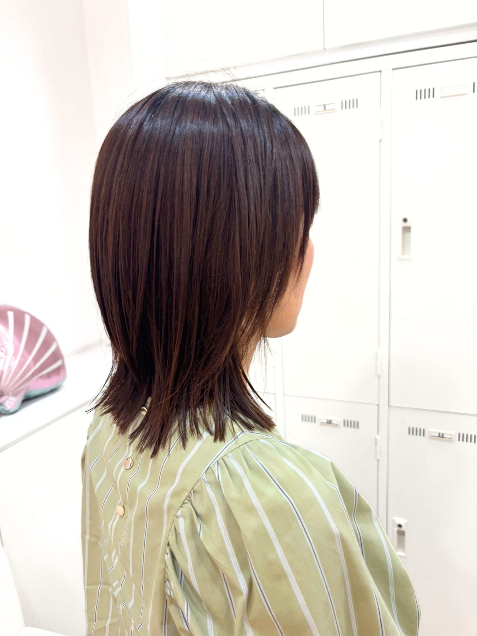 梅雨前ストレートヘア