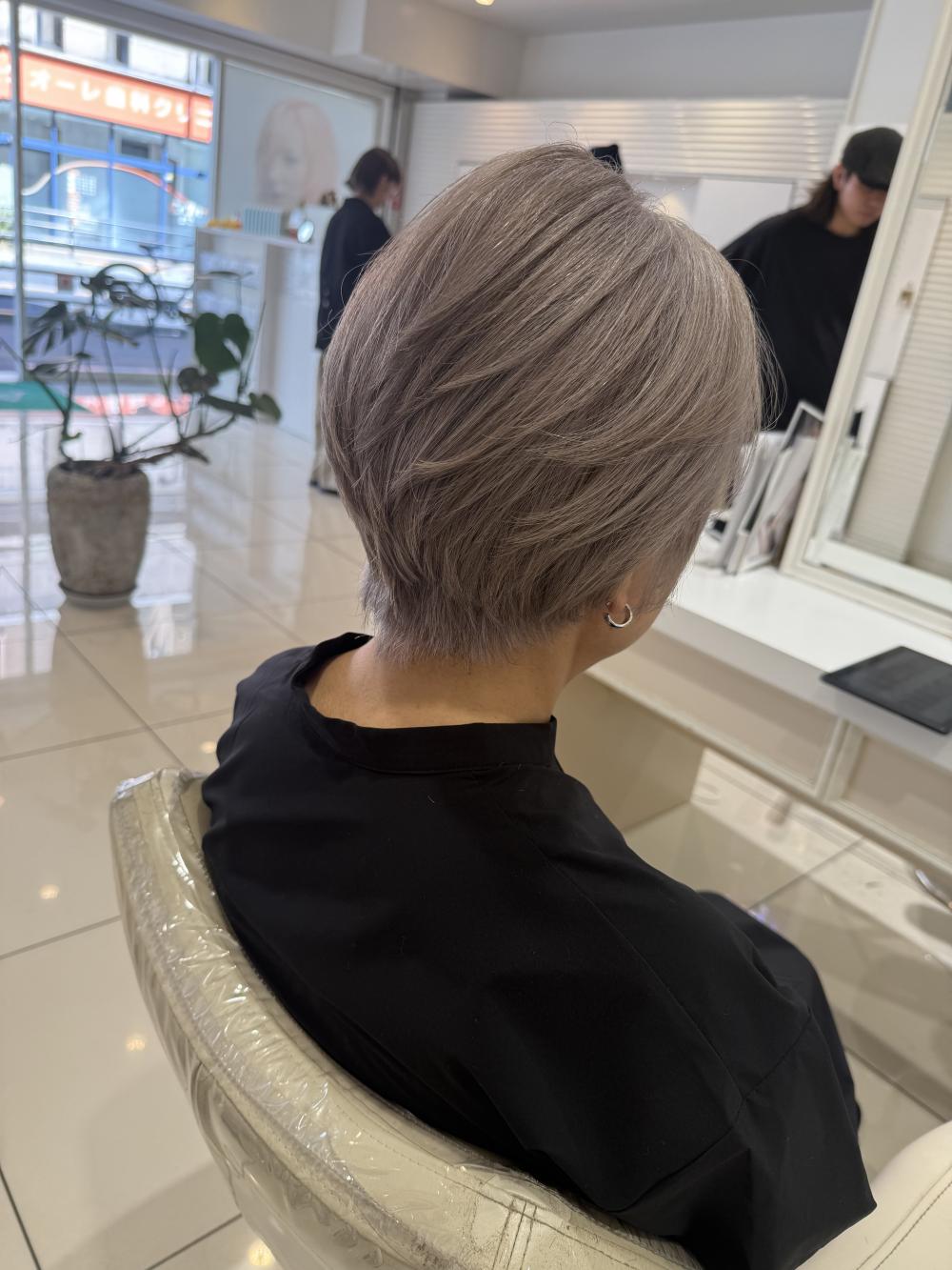 ＼白髪/髪質改善/白髪ぼかし/大人ショート/50代／｜サブ写真②