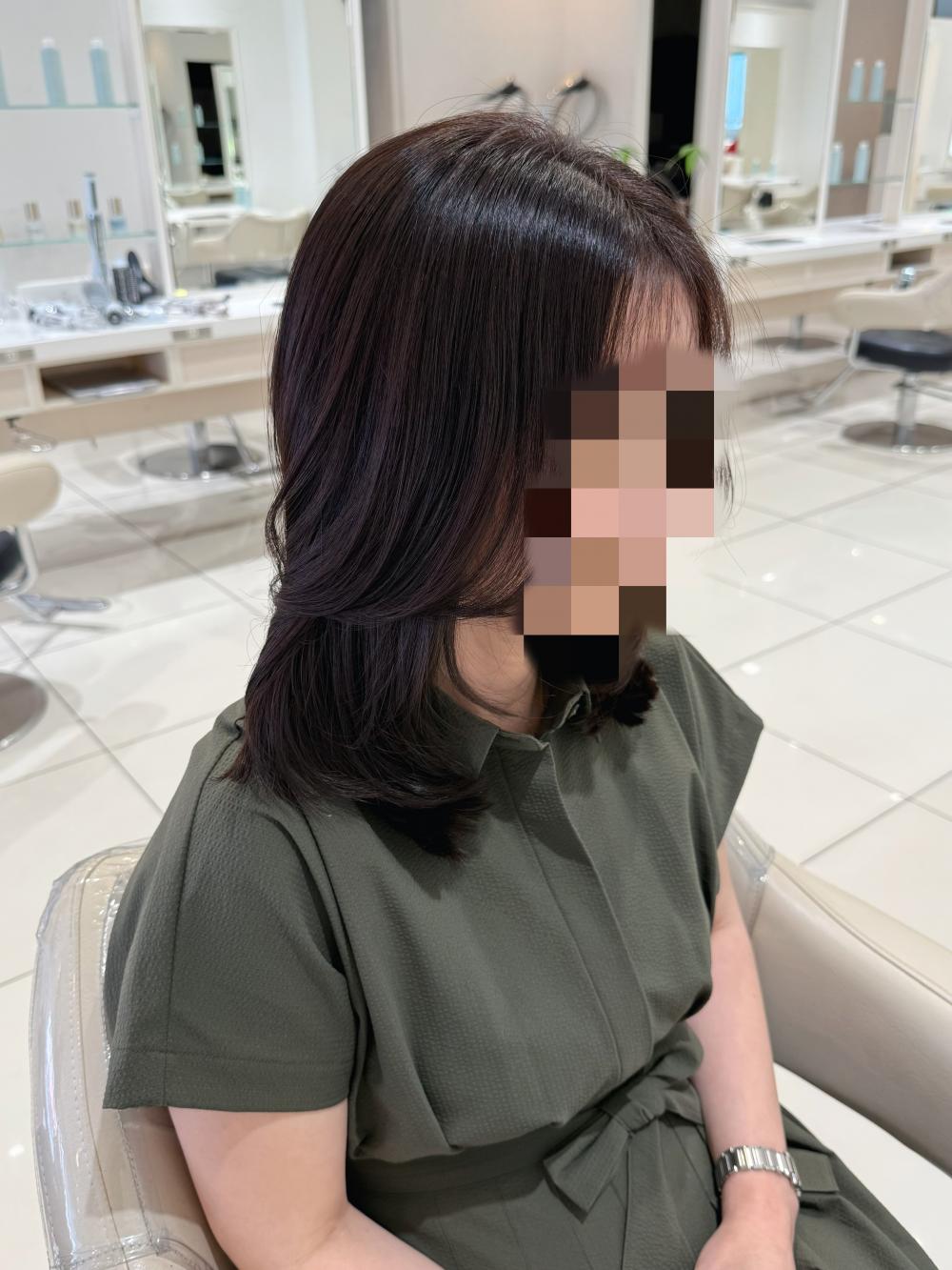 ＼艶髪/美髪/レイヤースタイル/髪質改善/縮毛矯正/30代／｜サブ写真②
