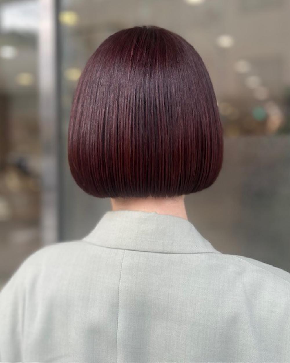 【fashionに溶け込む】darkcherry color