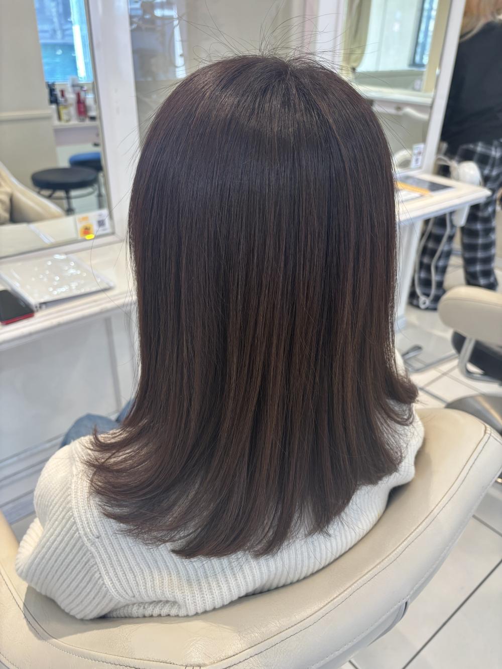 イルミナカラー×髪質改善